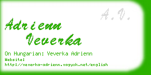 adrienn veverka business card